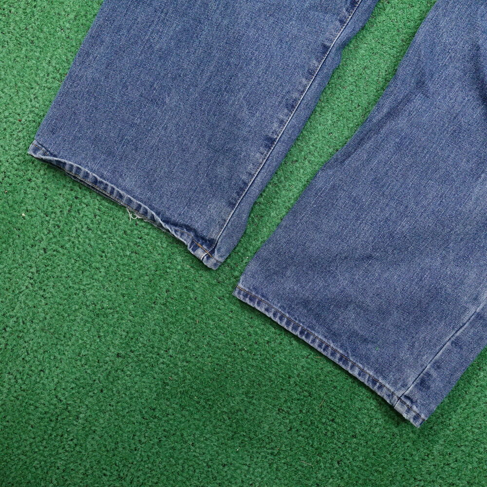VINTAGE RALPH LAUREN POLO JEANS CO WIDE LEG BAGGY SKATER‎ JEANS MENS 38X30 - Picture 4 of 13